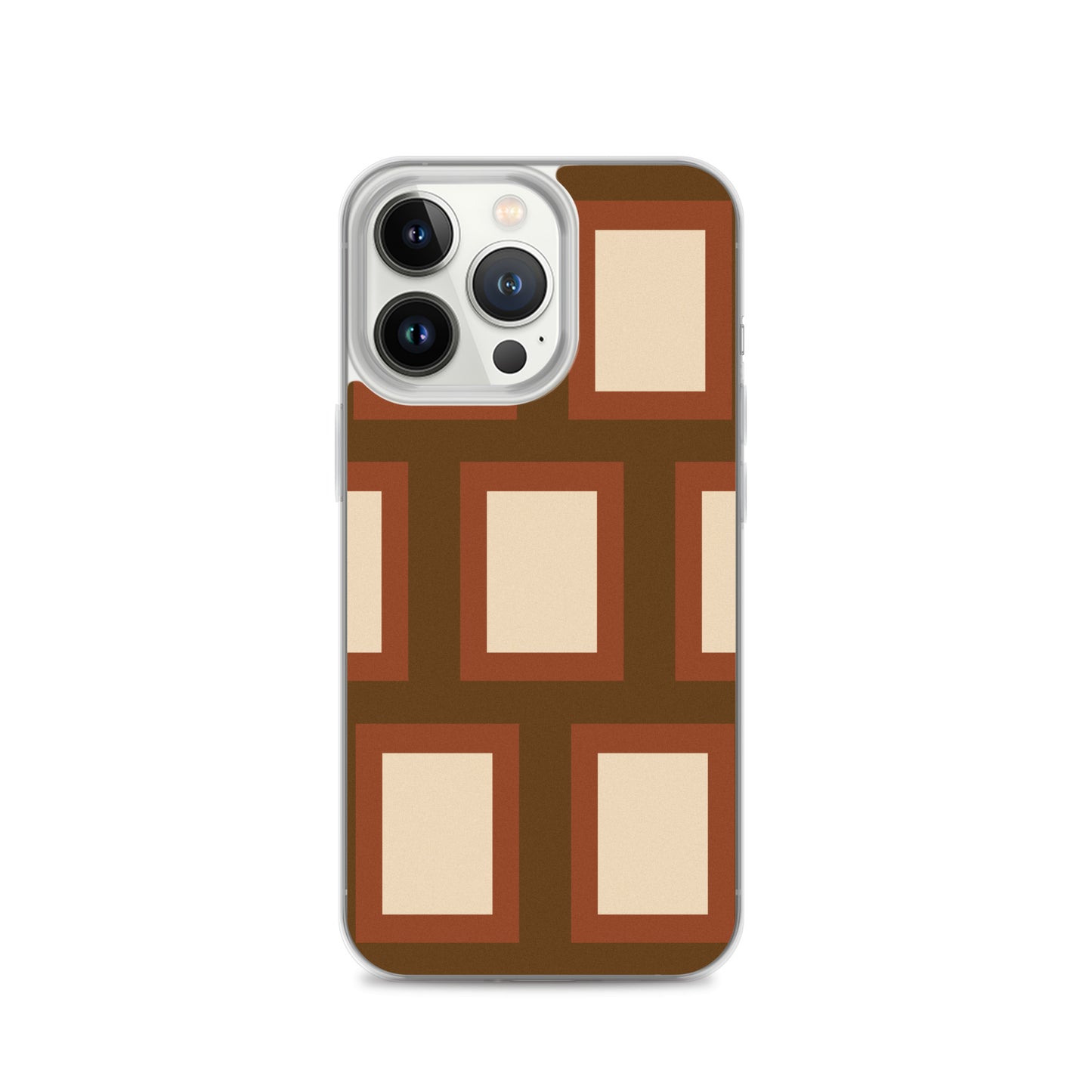 Retro Block - Inspired By Harry Styles - Sustainably Made Clear Case for iPhone®