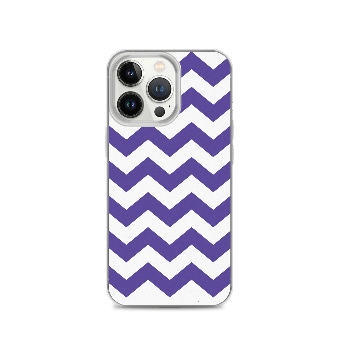 Blue Zigzag - Inspired By Harry Styles - Sustainably Made Clear Case for iPhone®