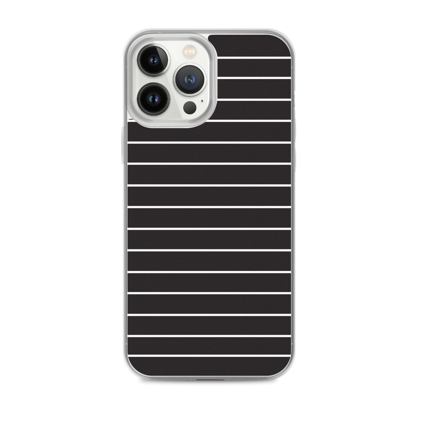 Black Stripes - Inspired By Taylor Swift - Sustainably Made Clear Case for iPhone®