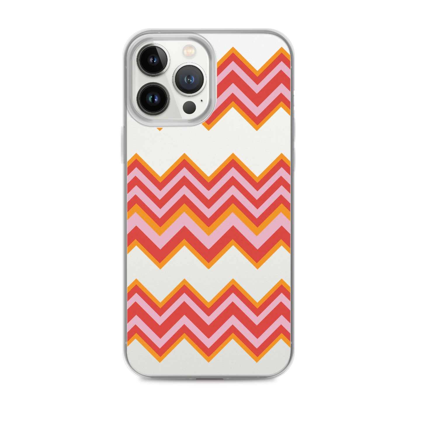 Retro Zigzag - Inspired By Taylor Swift - Sustainably Made Clear Case for iPhone®