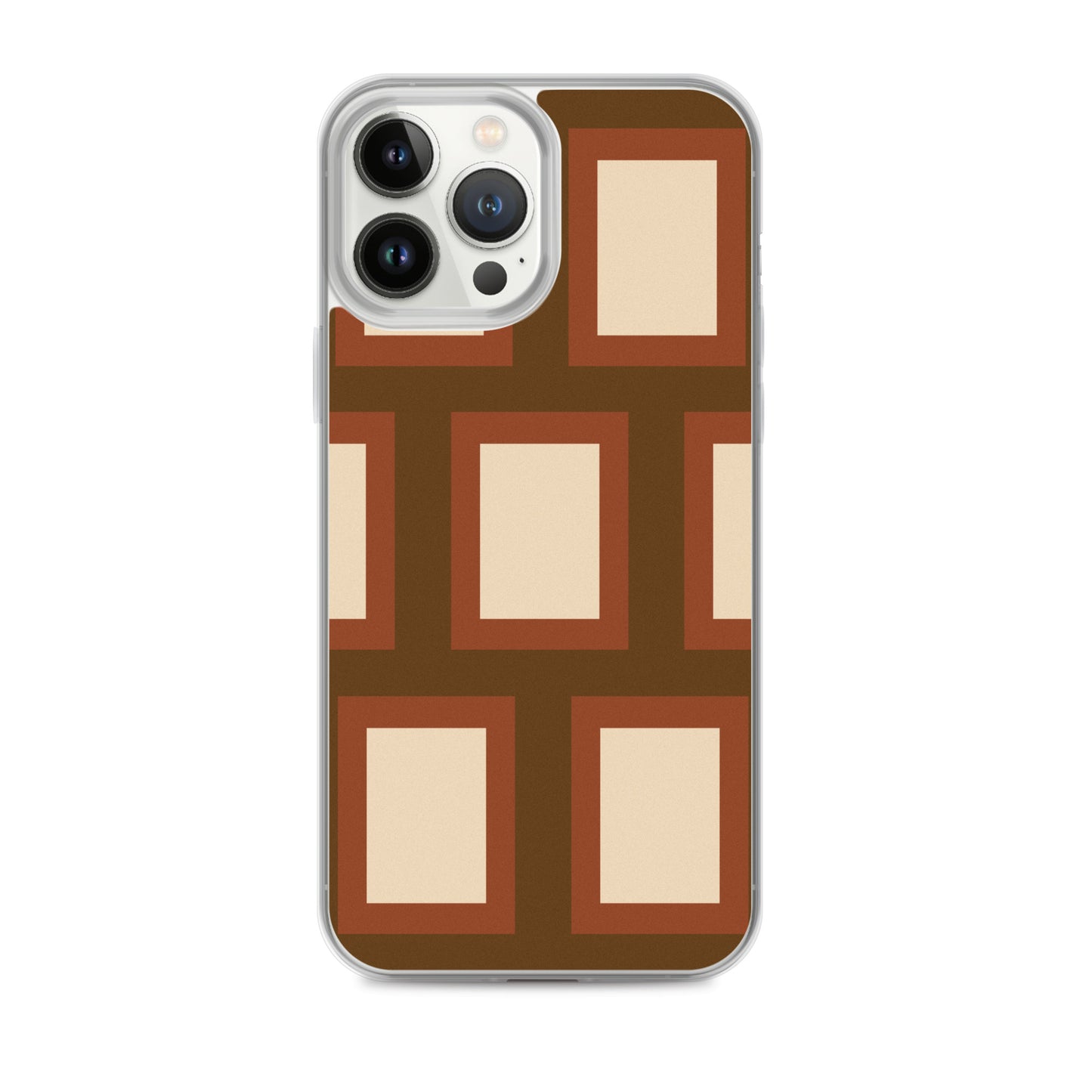 Retro Block - Inspired By Harry Styles - Sustainably Made Clear Case for iPhone®