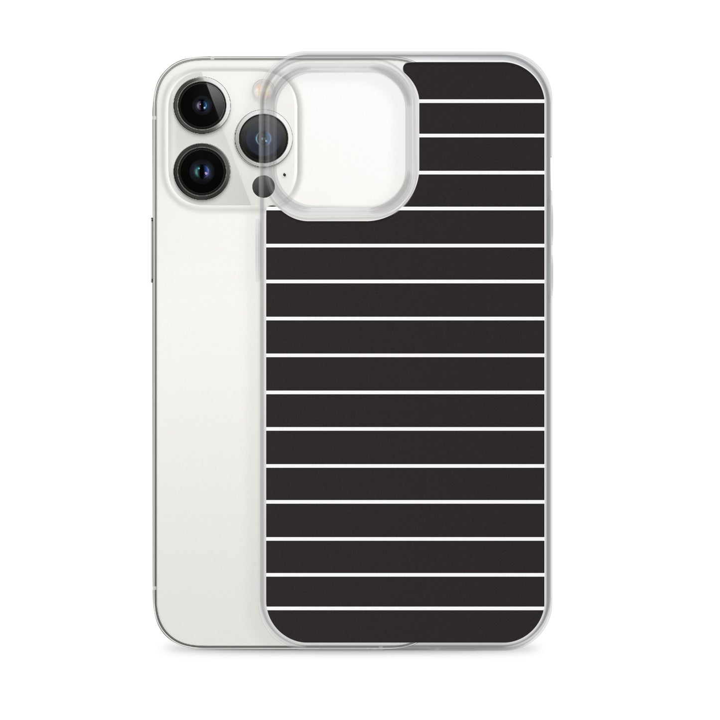 Black Stripes - Inspired By Taylor Swift - Sustainably Made Clear Case for iPhone®