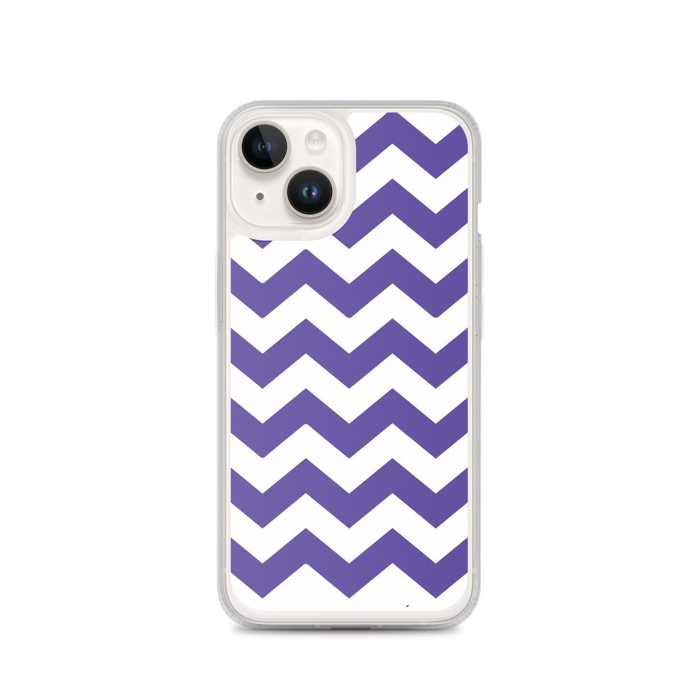 Blue Zigzag - Inspired By Harry Styles - Sustainably Made Clear Case for iPhone®