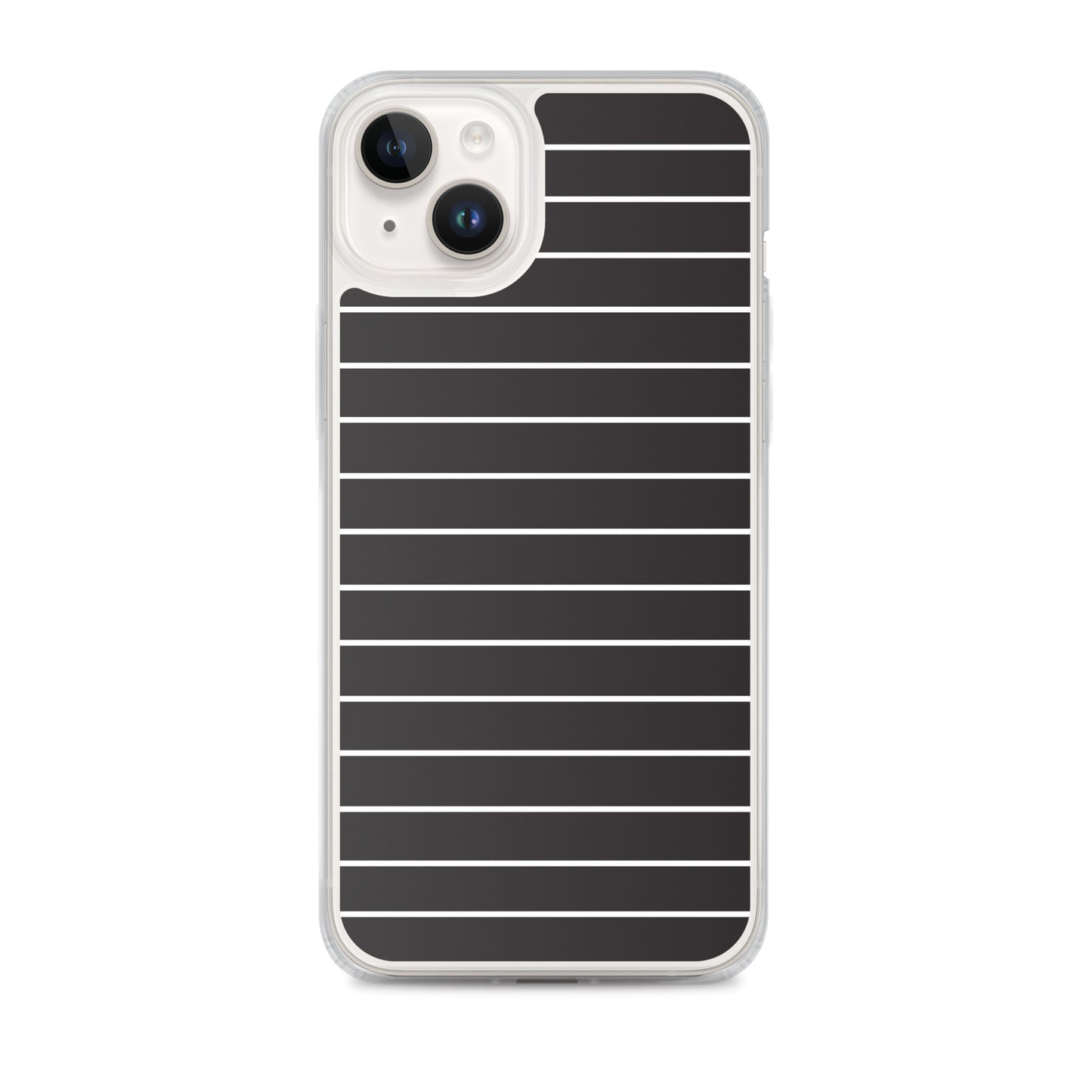 Black Stripes - Inspired By Taylor Swift - Sustainably Made Clear Case for iPhone®