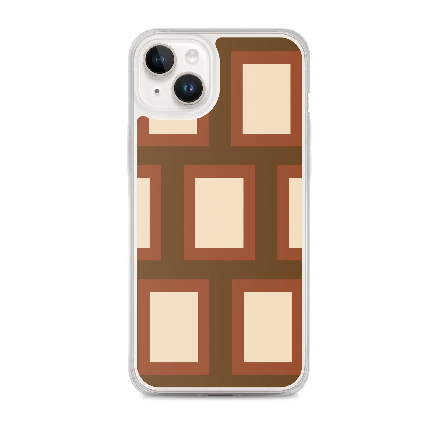 Retro Block - Inspired By Harry Styles - Sustainably Made Clear Case for iPhone®