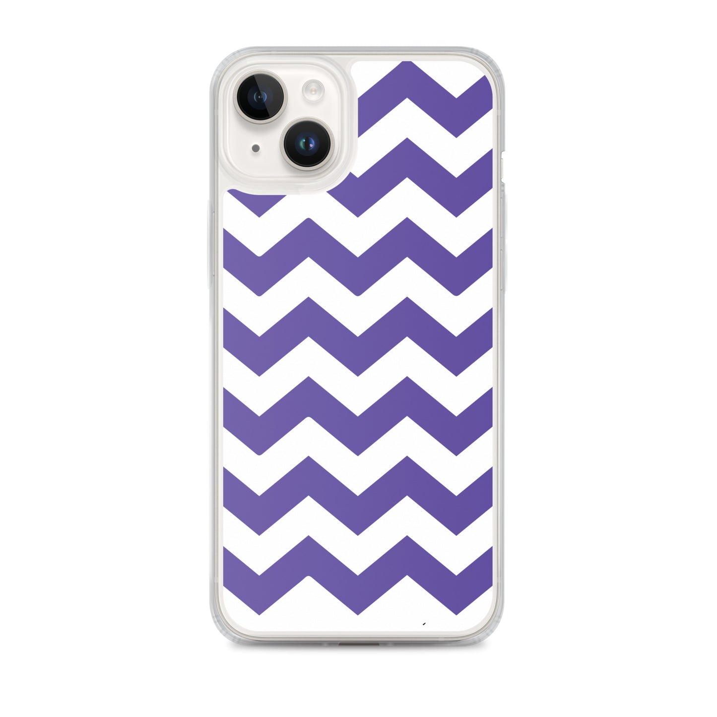 Blue Zigzag - Inspired By Harry Styles - Sustainably Made Clear Case for iPhone®