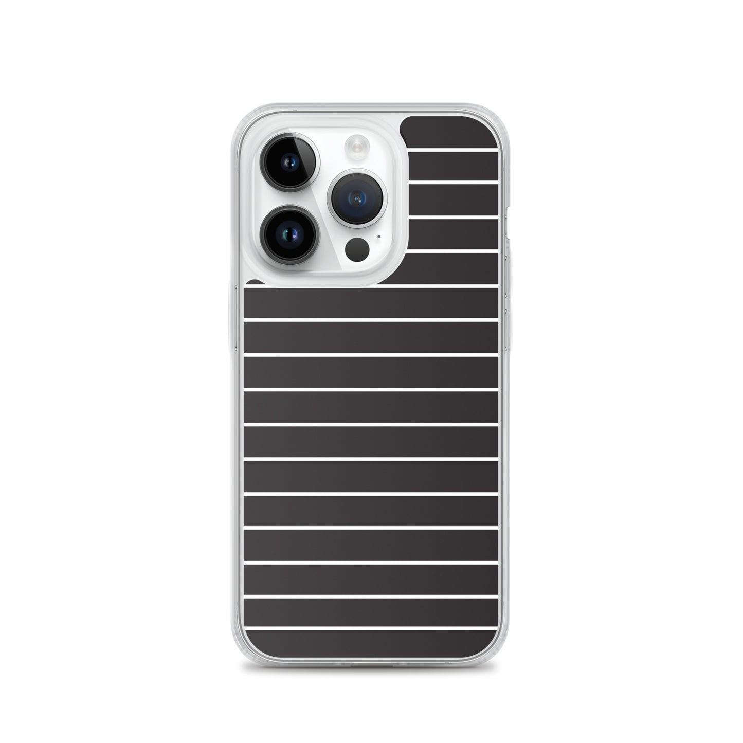 Black Stripes - Inspired By Taylor Swift - Sustainably Made Clear Case for iPhone®