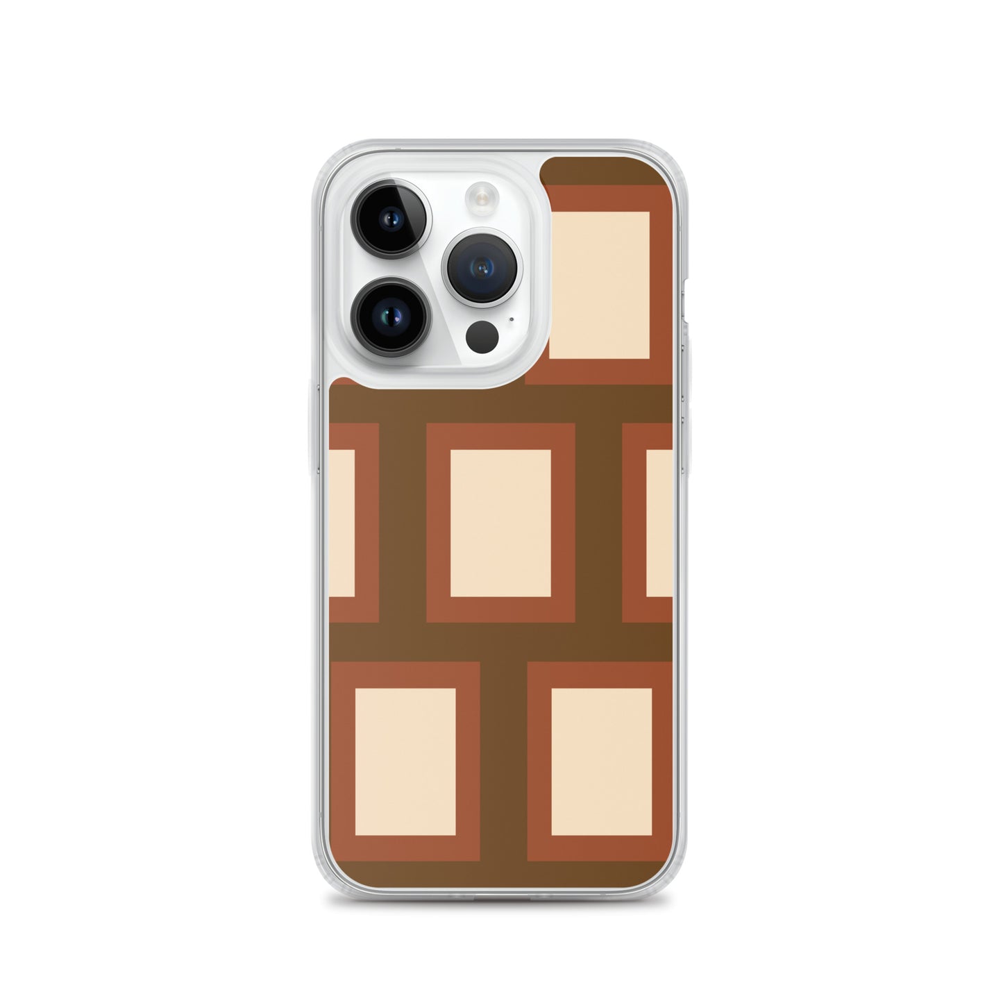 Retro Block - Inspired By Harry Styles - Sustainably Made Clear Case for iPhone®