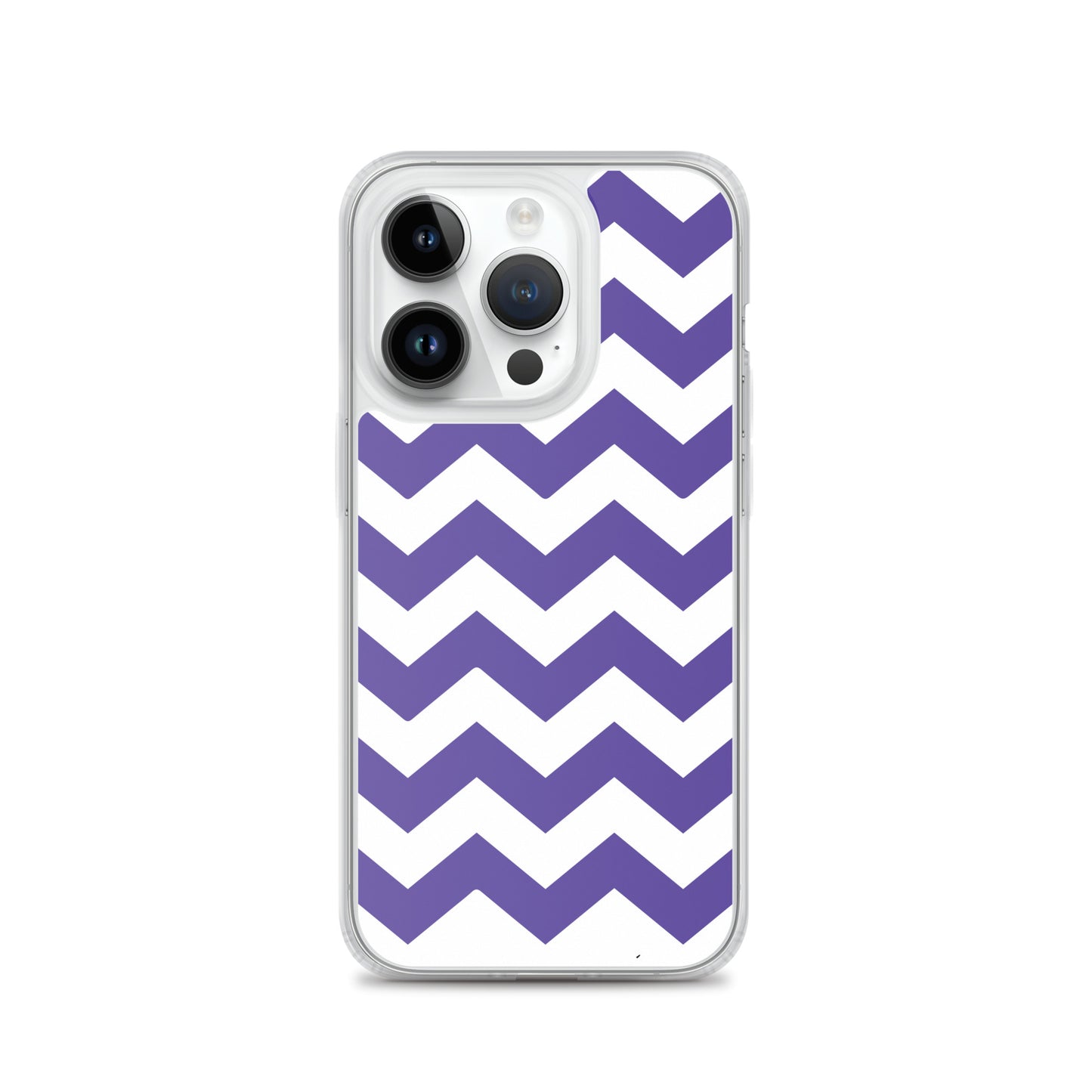 Blue Zigzag - Inspired By Harry Styles - Sustainably Made Clear Case for iPhone®