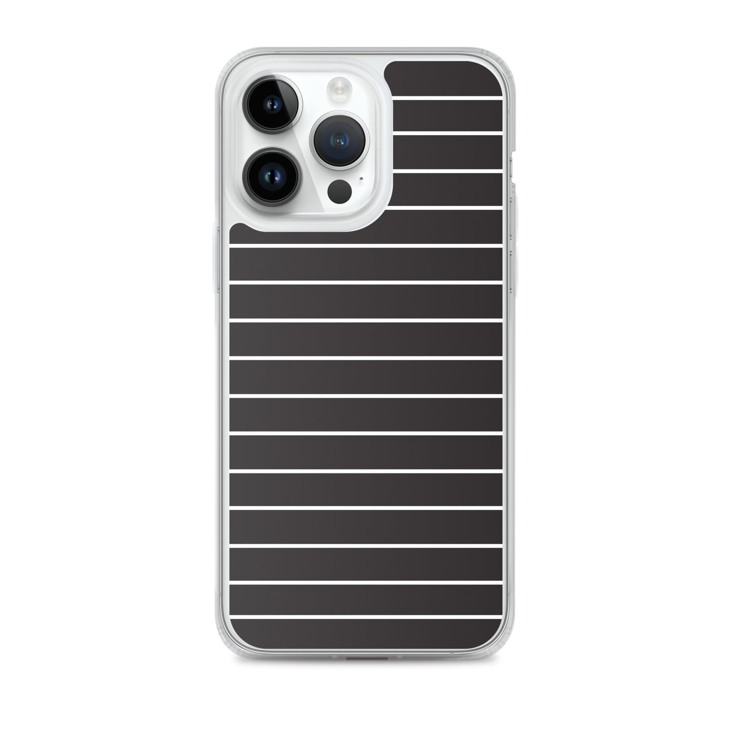 Black Stripes - Inspired By Taylor Swift - Sustainably Made Clear Case for iPhone®