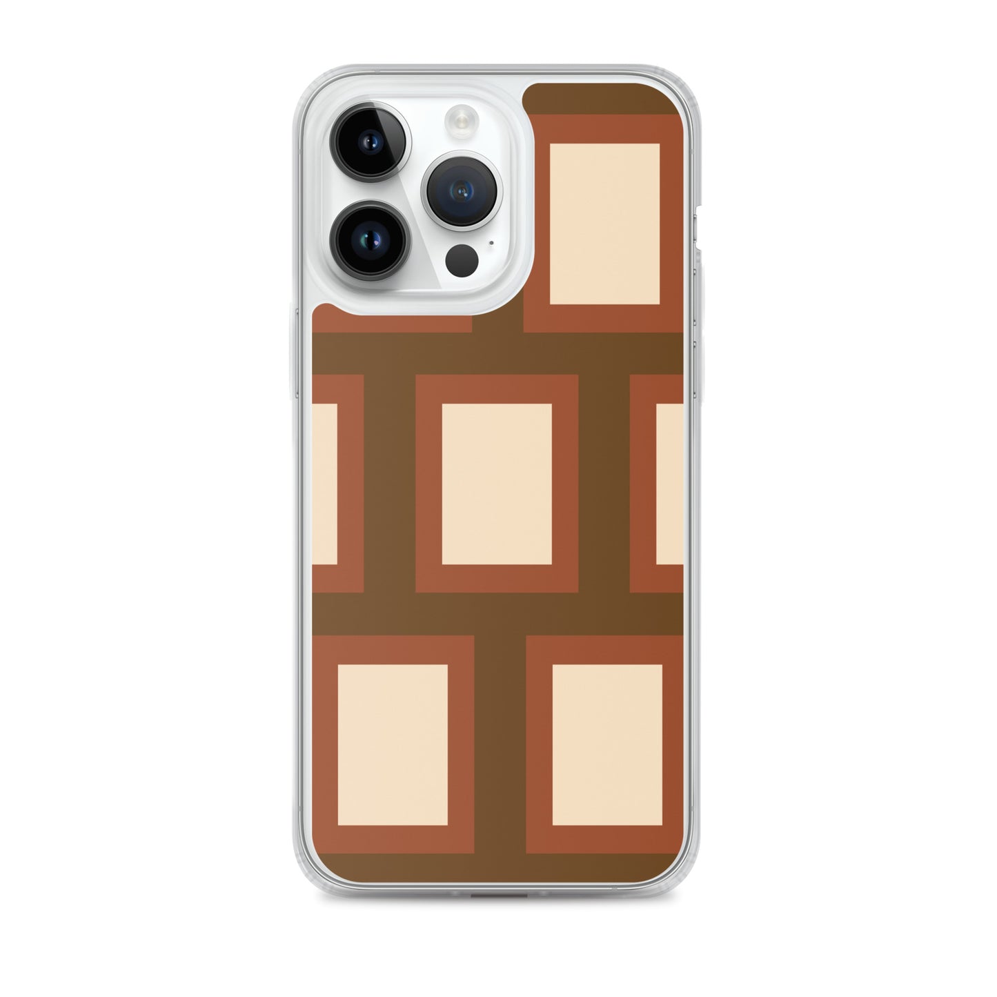 Retro Block - Inspired By Harry Styles - Sustainably Made Clear Case for iPhone®