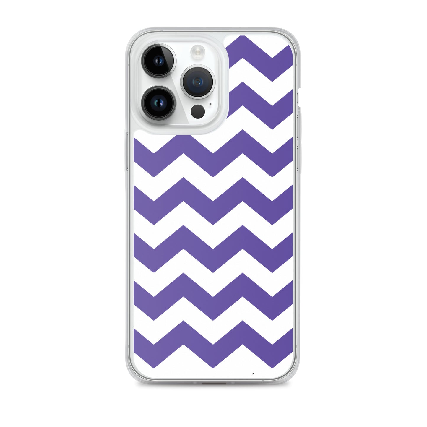 Blue Zigzag - Inspired By Harry Styles - Sustainably Made Clear Case for iPhone®
