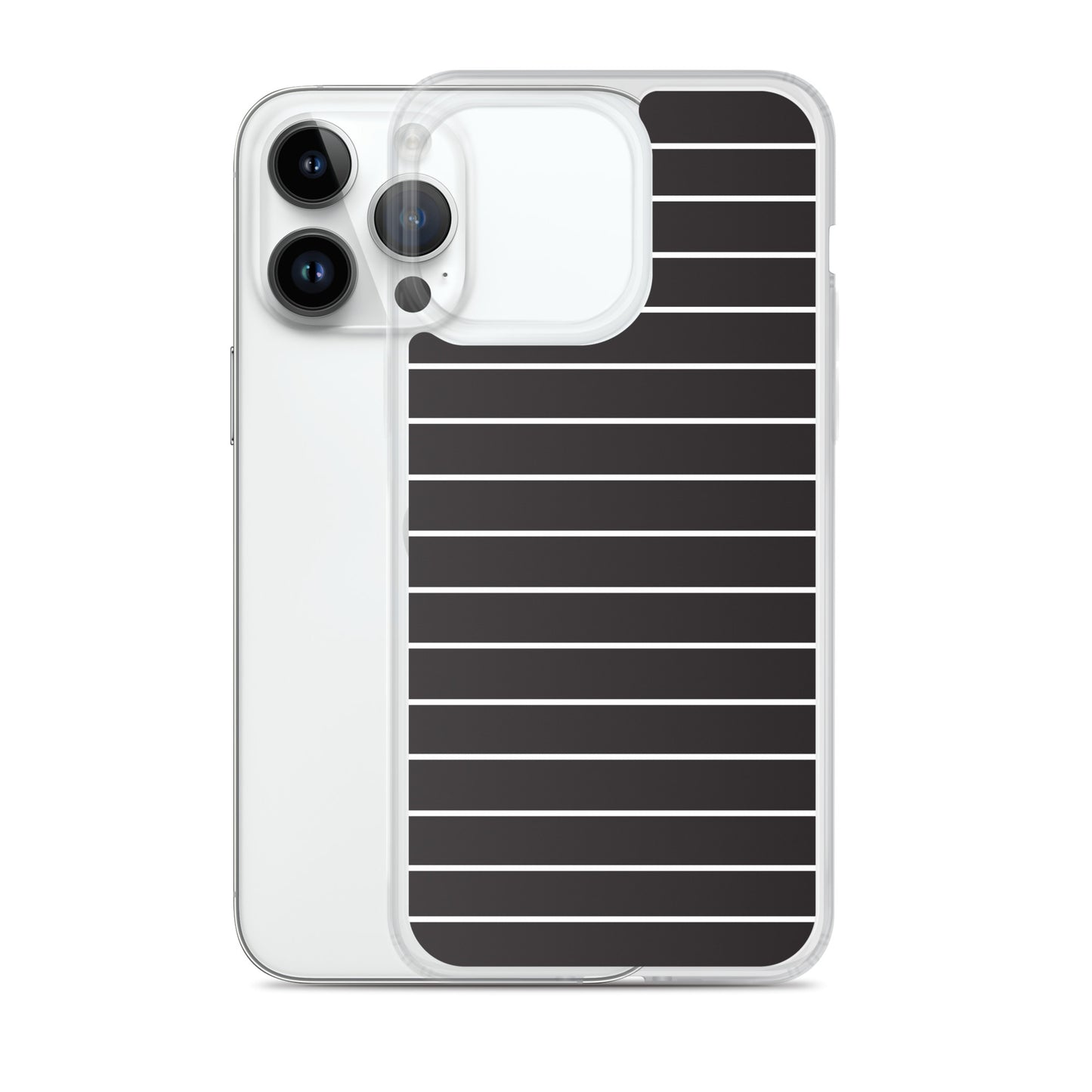 Black Stripes - Inspired By Taylor Swift - Sustainably Made Clear Case for iPhone®