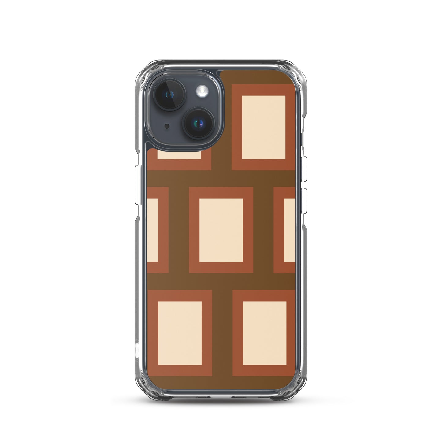 Retro Block - Inspired By Harry Styles - Sustainably Made Clear Case for iPhone®