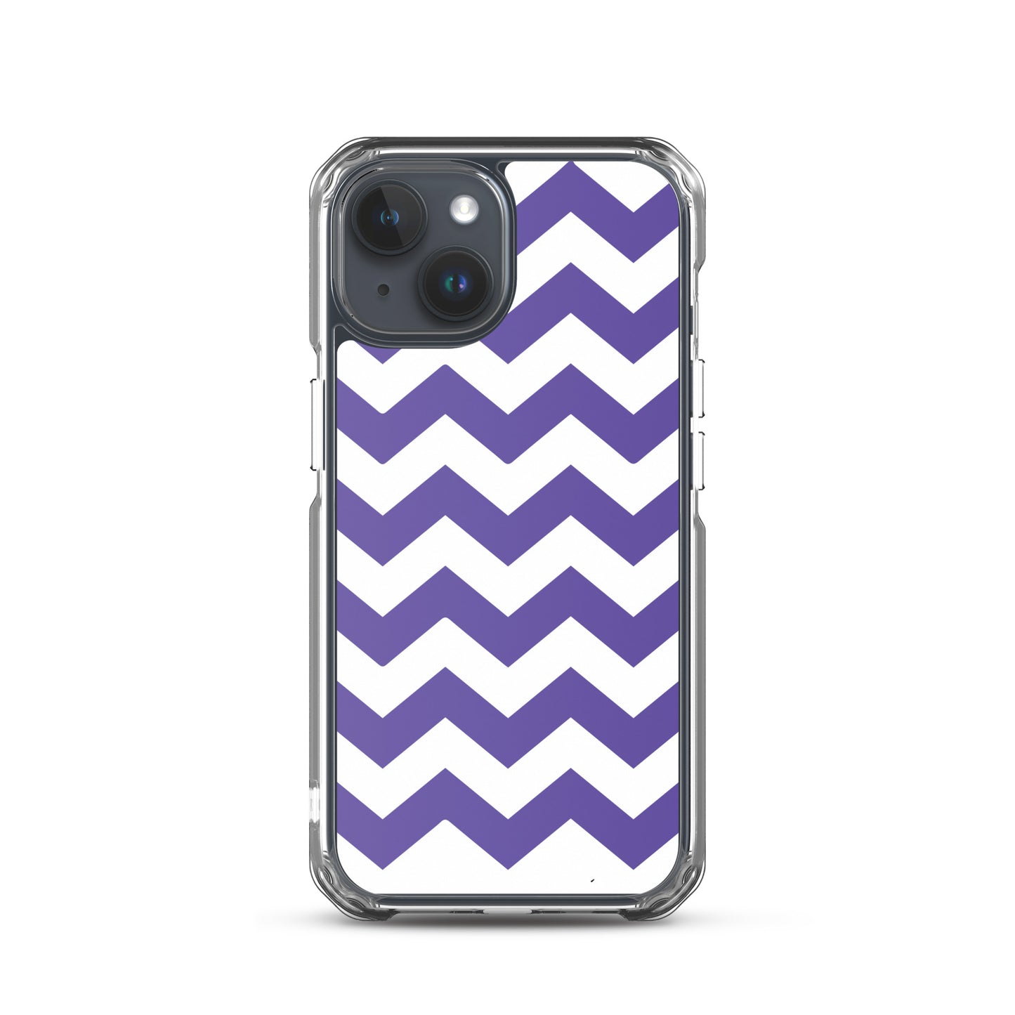 Blue Zigzag - Inspired By Harry Styles - Sustainably Made Clear Case for iPhone®