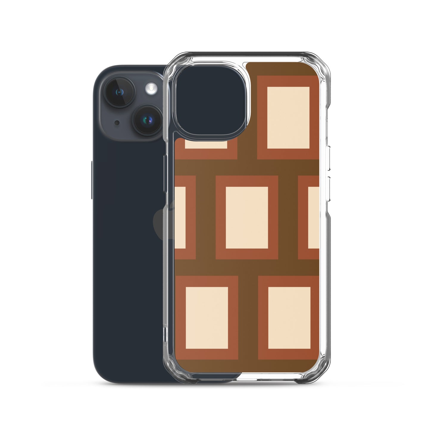Retro Block - Inspired By Harry Styles - Sustainably Made Clear Case for iPhone®