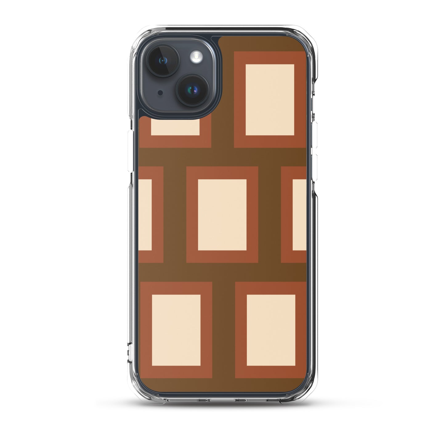 Retro Block - Inspired By Harry Styles - Sustainably Made Clear Case for iPhone®