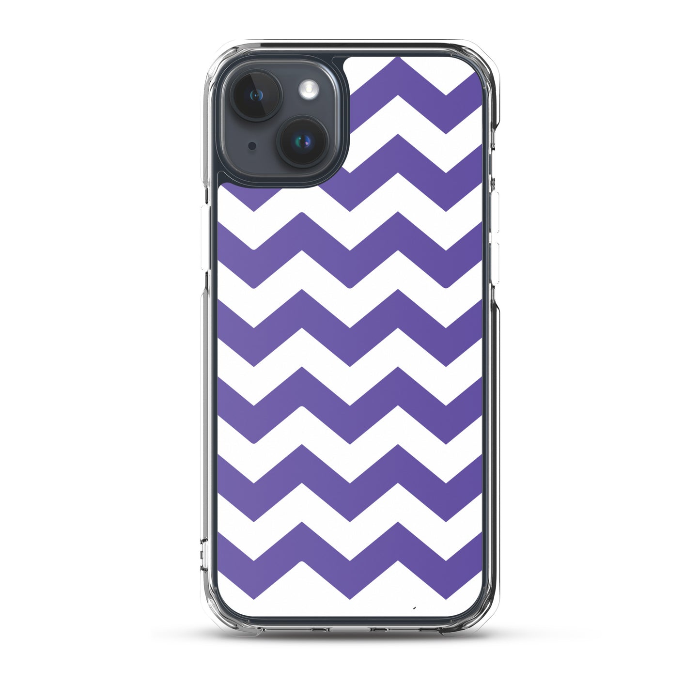 Blue Zigzag - Inspired By Harry Styles - Sustainably Made Clear Case for iPhone®