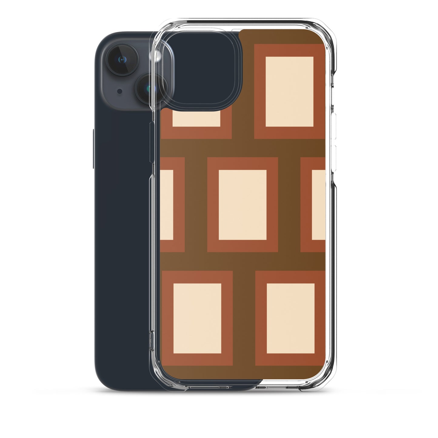 Retro Block - Inspired By Harry Styles - Sustainably Made Clear Case for iPhone®
