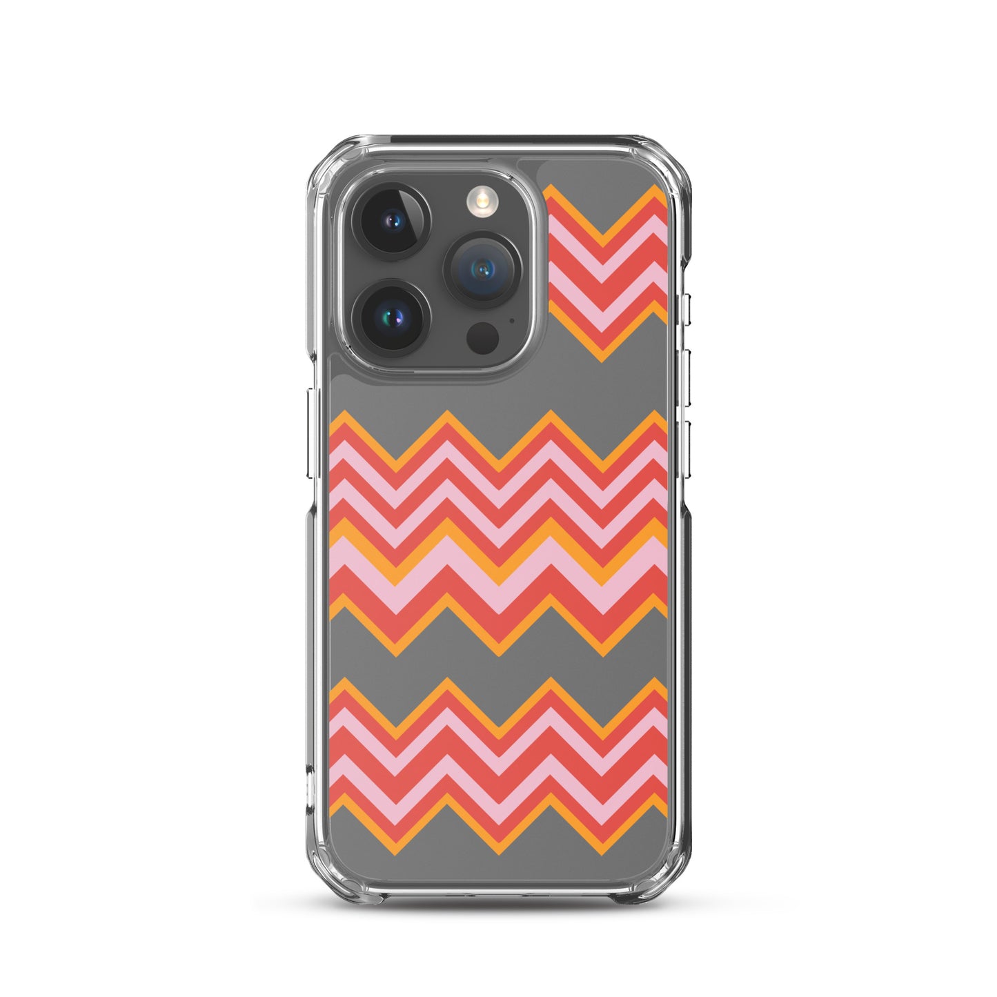 Retro Zigzag - Inspired By Taylor Swift - Sustainably Made Clear Case for iPhone®
