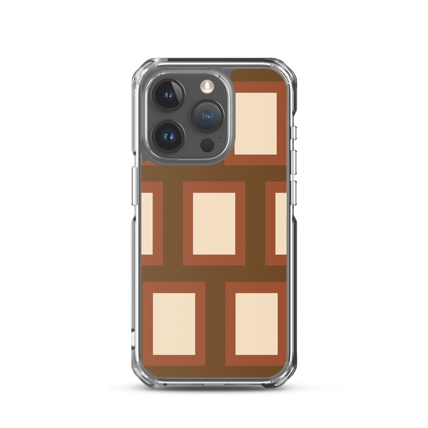 Retro Block - Inspired By Harry Styles - Sustainably Made Clear Case for iPhone®