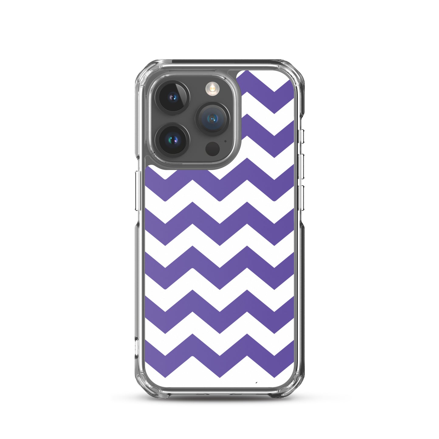 Blue Zigzag - Inspired By Harry Styles - Sustainably Made Clear Case for iPhone®