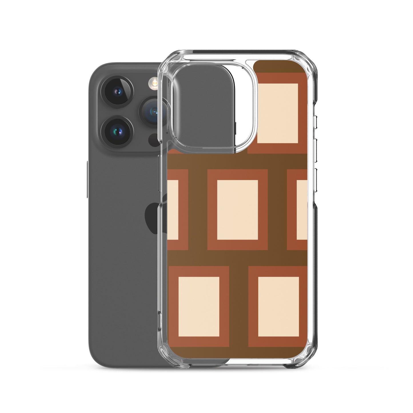 Retro Block - Inspired By Harry Styles - Sustainably Made Clear Case for iPhone®