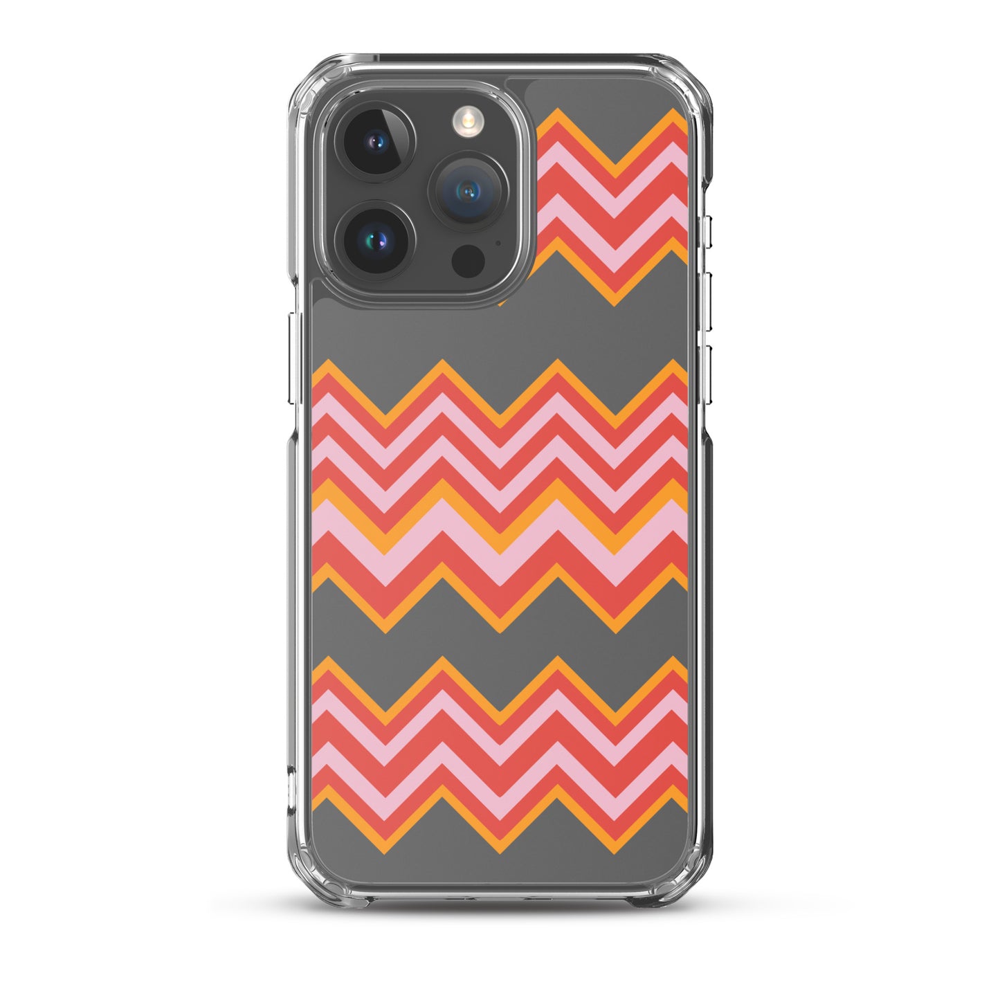Retro Zigzag - Inspired By Taylor Swift - Sustainably Made Clear Case for iPhone®