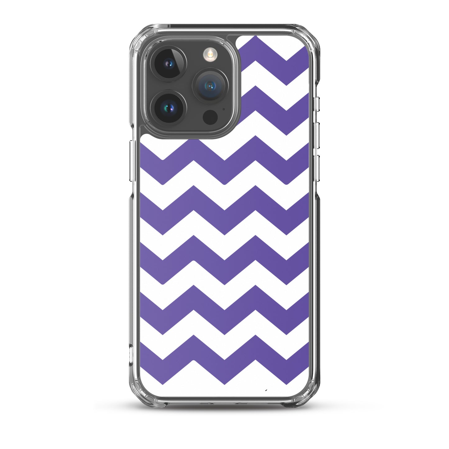 Blue Zigzag - Inspired By Harry Styles - Sustainably Made Clear Case for iPhone®
