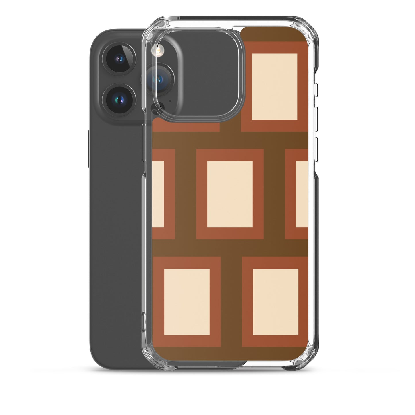 Retro Block - Inspired By Harry Styles - Sustainably Made Clear Case for iPhone®
