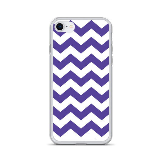 Blue Zigzag - Inspired By Harry Styles - Sustainably Made Clear Case for iPhone®