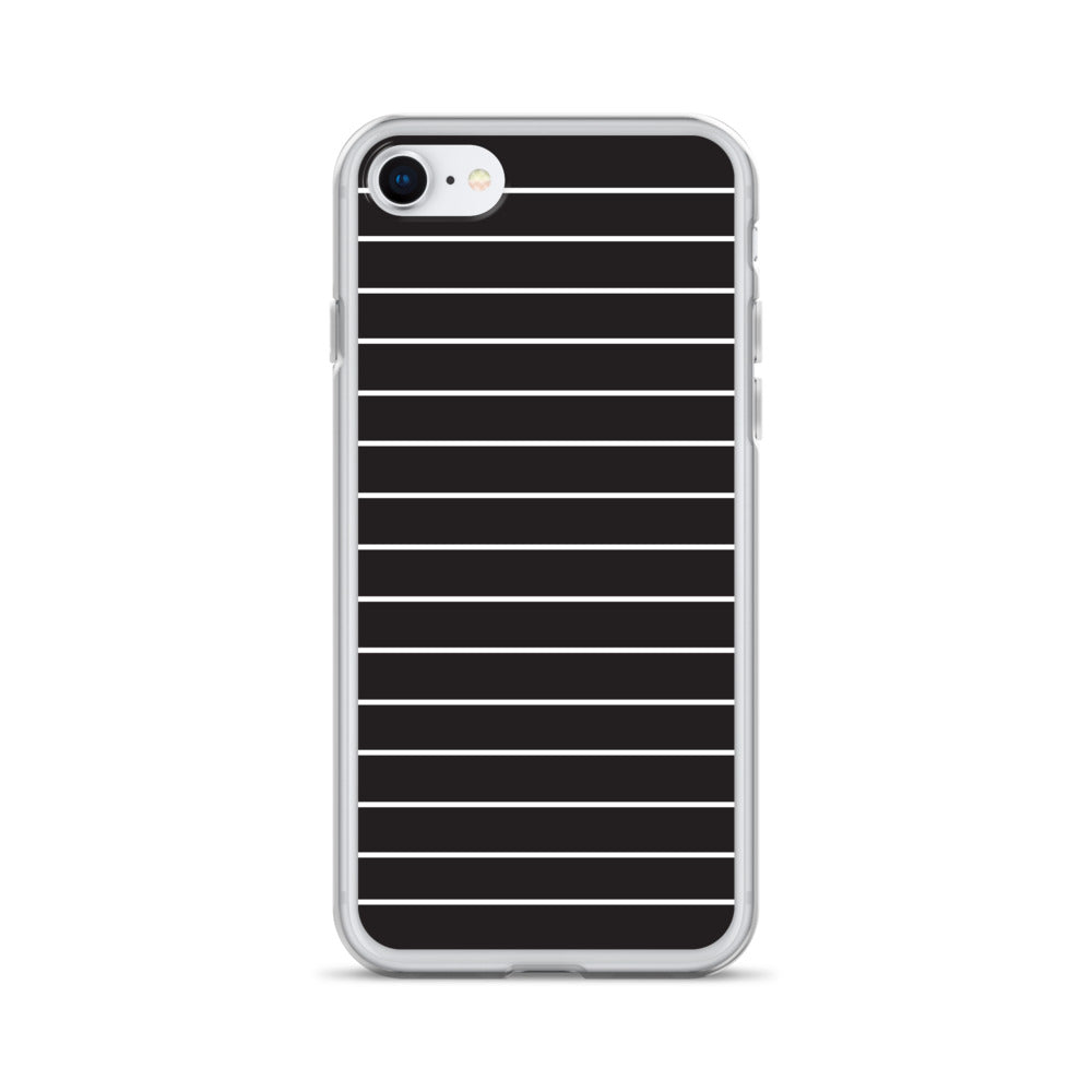 Black Stripes - Inspired By Taylor Swift - Sustainably Made Clear Case for iPhone®