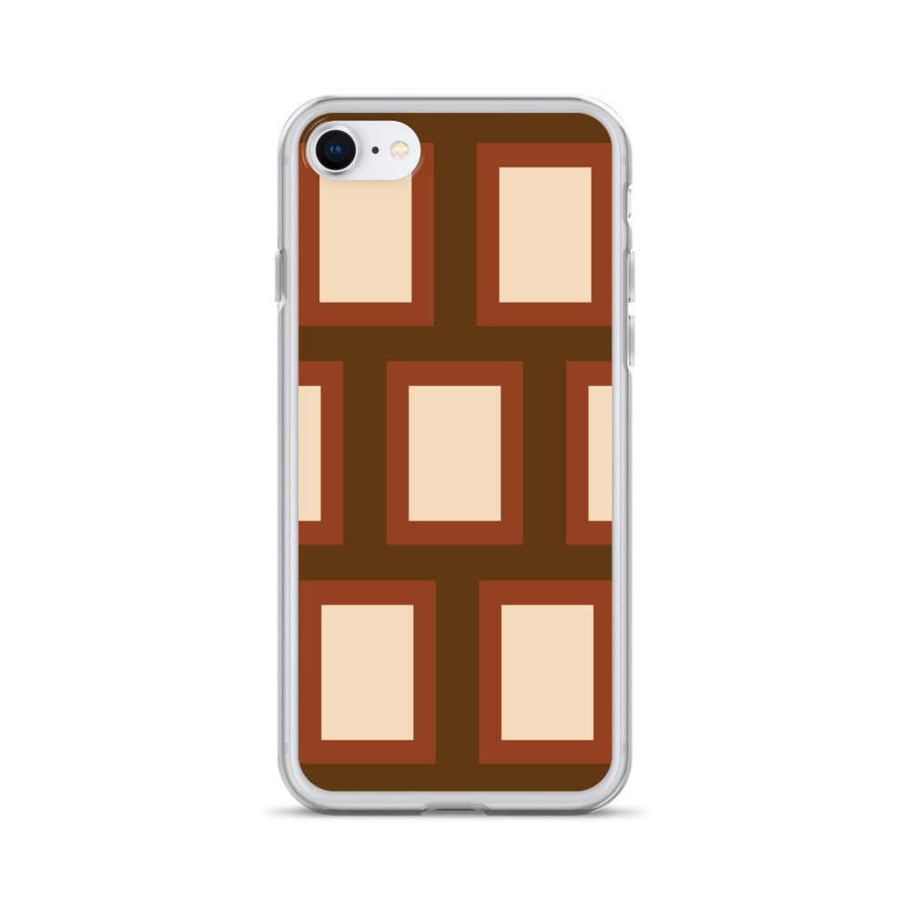 Retro Block - Inspired By Harry Styles - Sustainably Made Clear Case for iPhone®