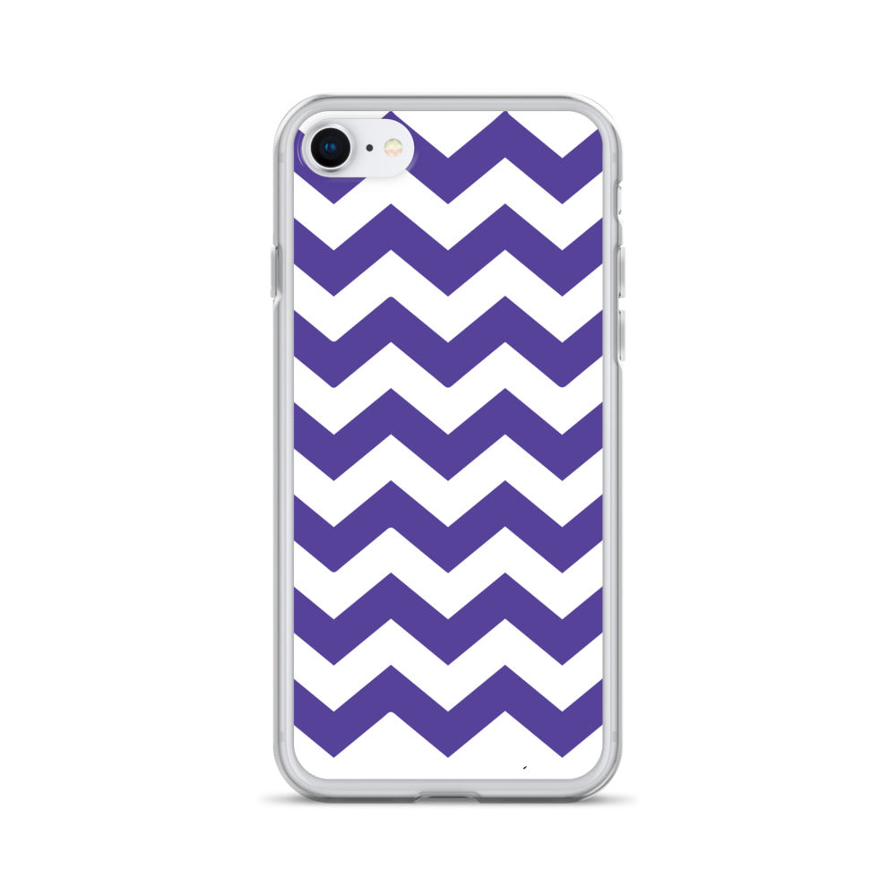 Blue Zigzag - Inspired By Harry Styles - Sustainably Made Clear Case for iPhone®