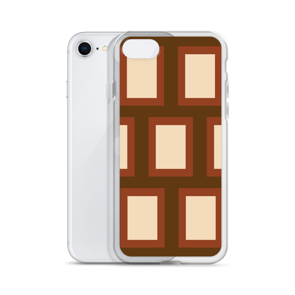 Retro Block - Inspired By Harry Styles - Sustainably Made Clear Case for iPhone®