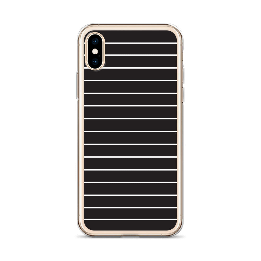 Black Stripes - Inspired By Taylor Swift - Sustainably Made Clear Case for iPhone®