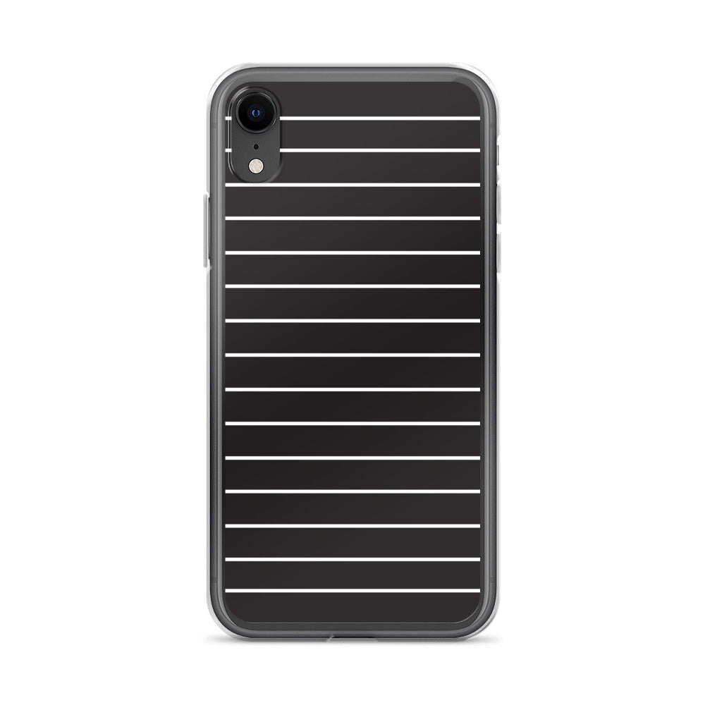 Black Stripes - Inspired By Taylor Swift - Sustainably Made Clear Case for iPhone®