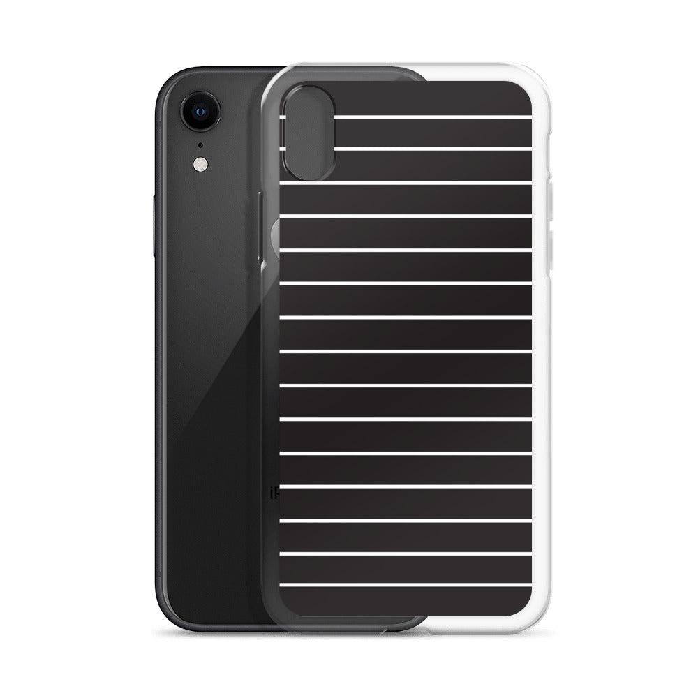Black Stripes - Inspired By Taylor Swift - Sustainably Made Clear Case for iPhone®
