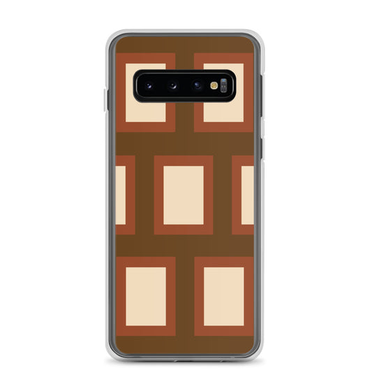 Retro Block - Inspired By Harry Styles - Sustainably Made Clear Case for Samsung®