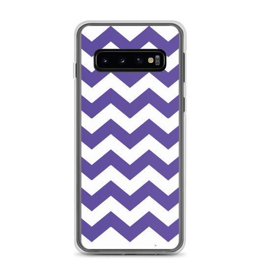 Blue Zigzag - Inspired By Harry Styles - Sustainably Made Clear Case for Samsung®