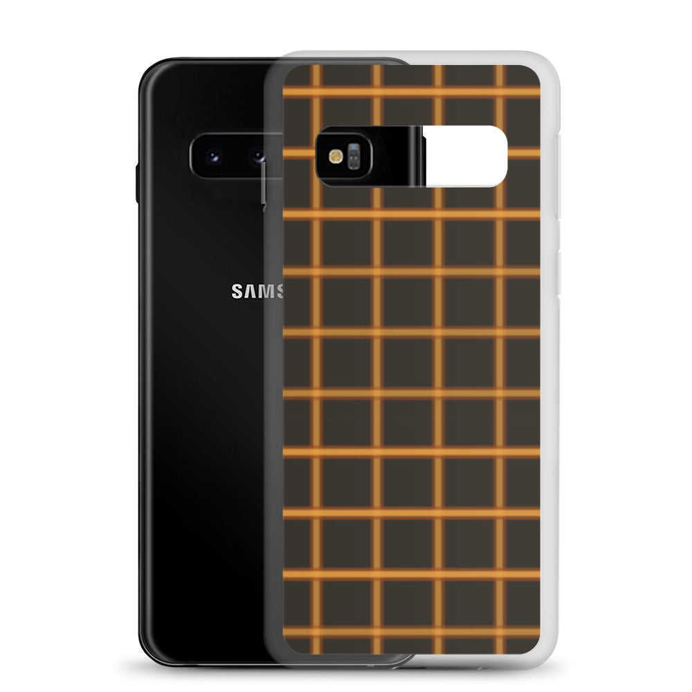 Classic tartan - Inspired By Taylor Swift - Sustainably Made Clear Case for Samsung®