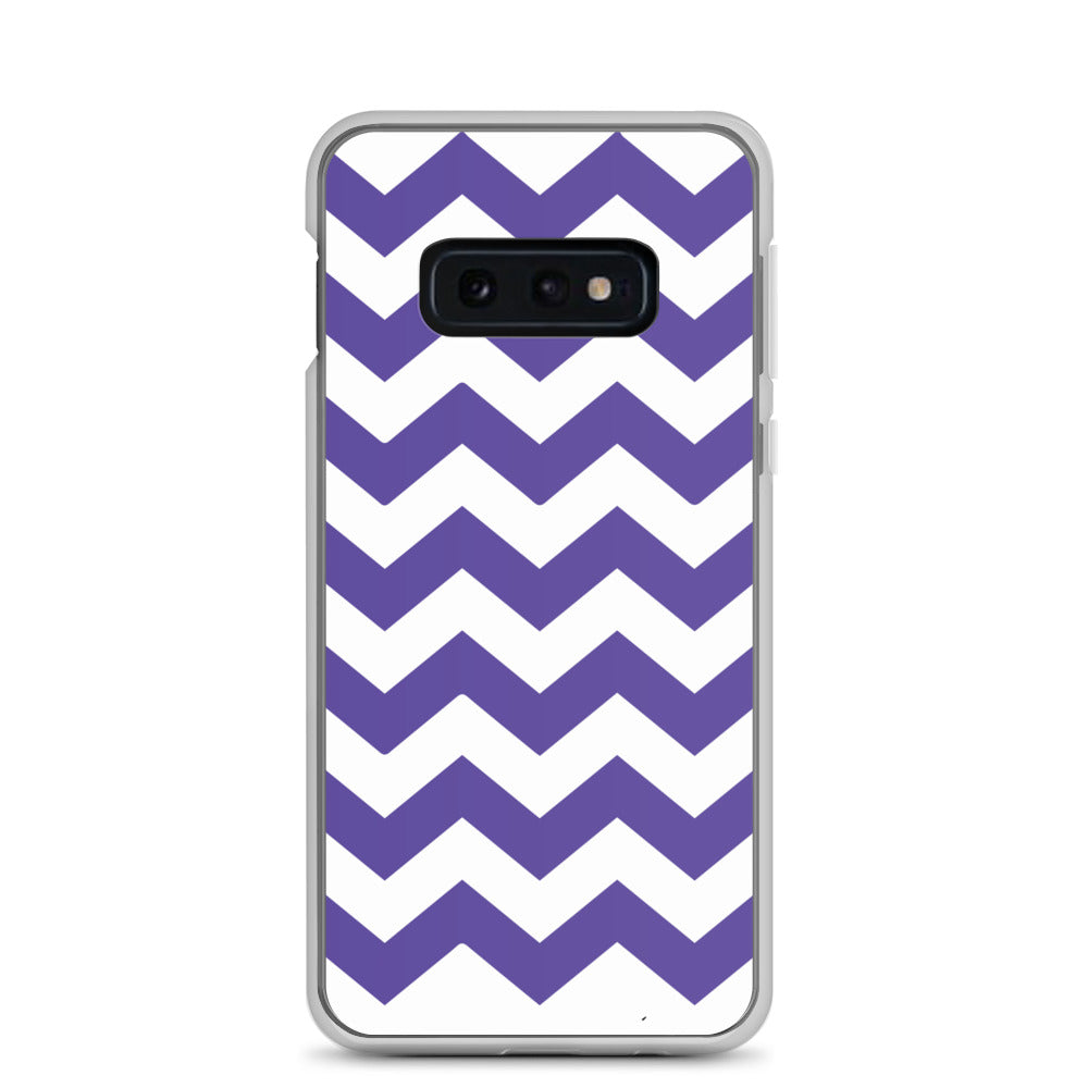 Blue Zigzag - Inspired By Harry Styles - Sustainably Made Clear Case for Samsung®