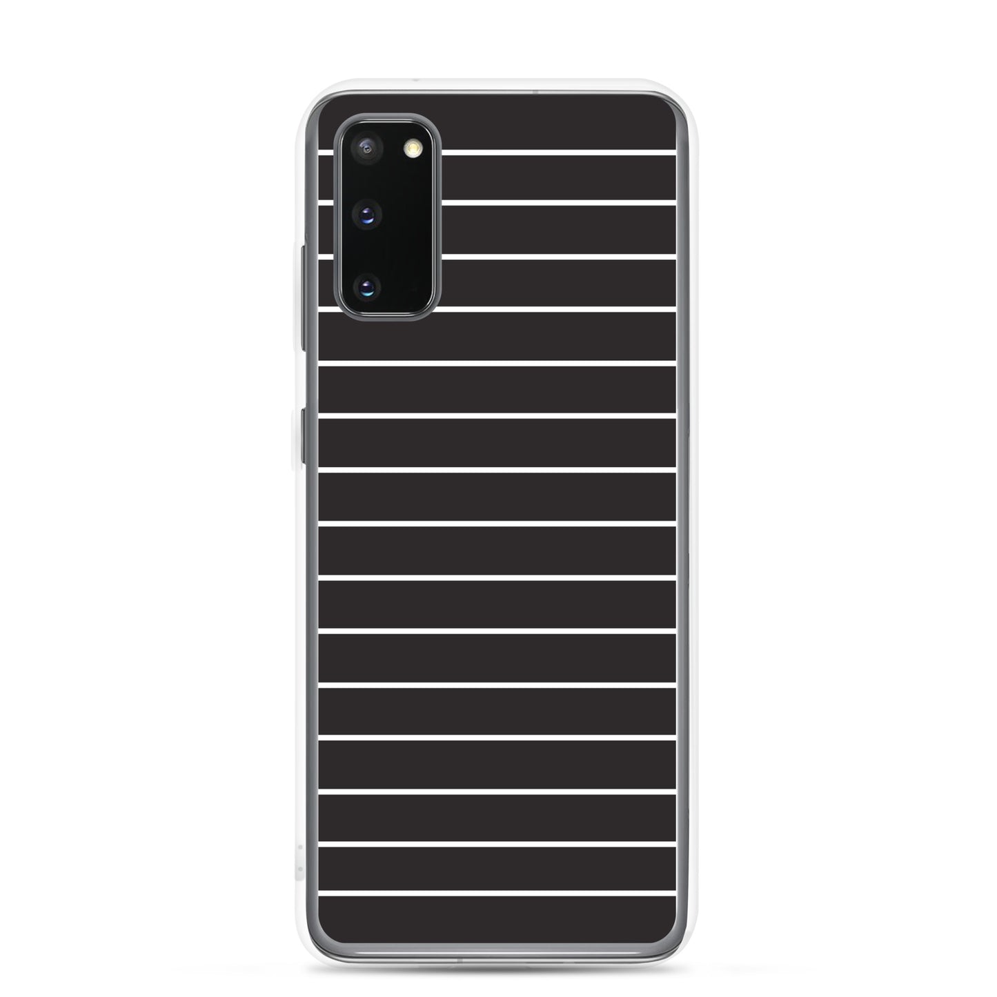Black Stripes - Inspired By Taylor Swift - Sustainably Made Clear Case for Samsung®
