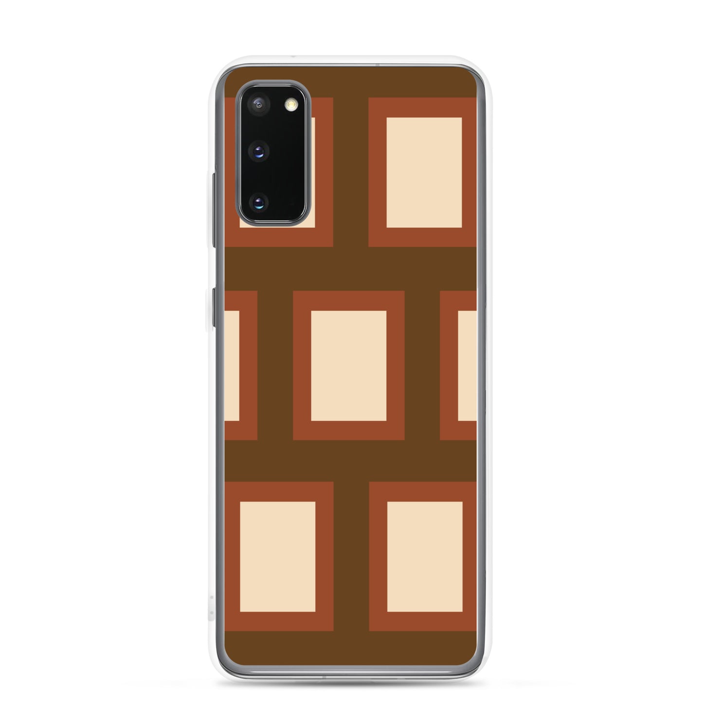 Retro Block - Inspired By Harry Styles - Sustainably Made Clear Case for Samsung®