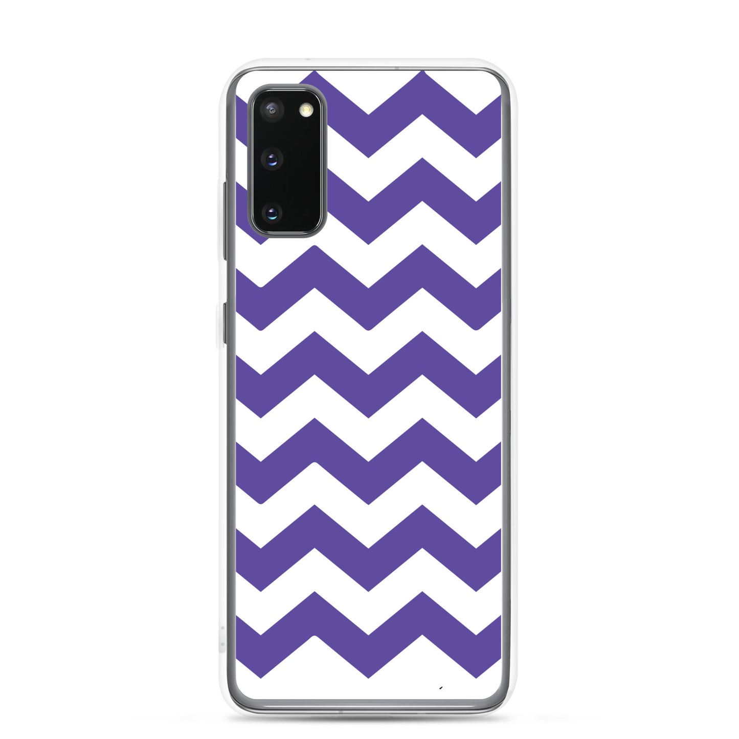 Blue Zigzag - Inspired By Harry Styles - Sustainably Made Clear Case for Samsung®