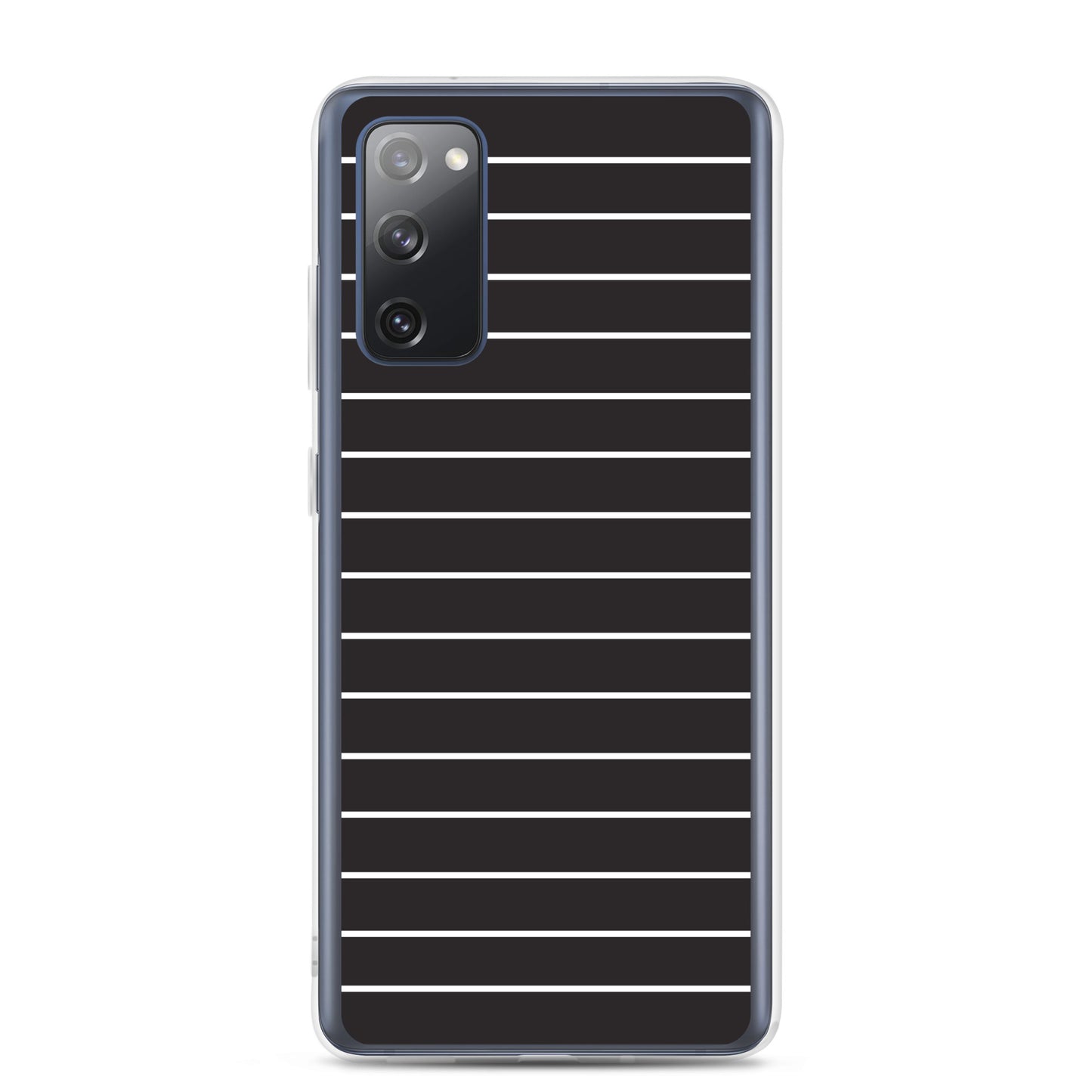 Black Stripes - Inspired By Taylor Swift - Sustainably Made Clear Case for Samsung®