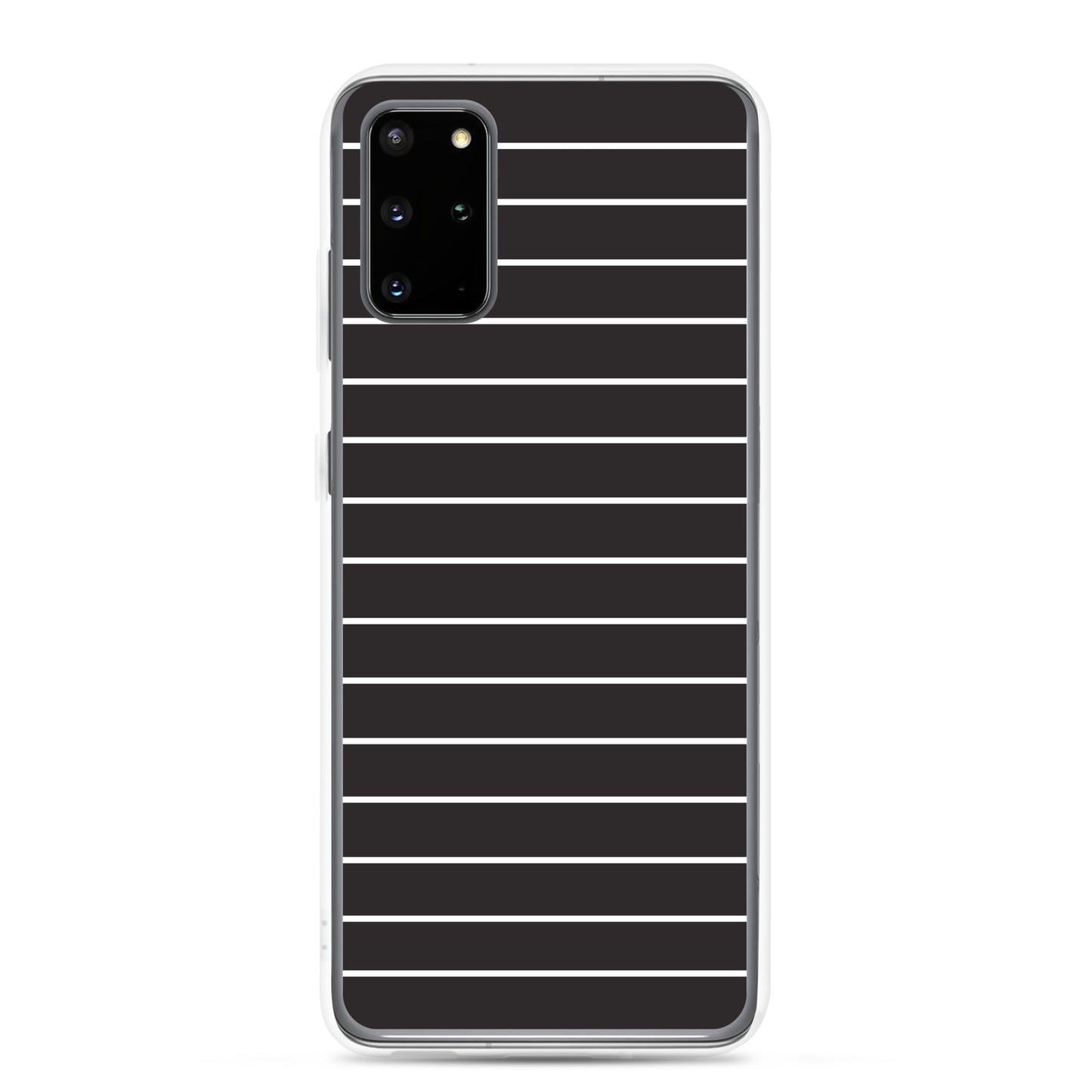 Black Stripes - Inspired By Taylor Swift - Sustainably Made Clear Case for Samsung®