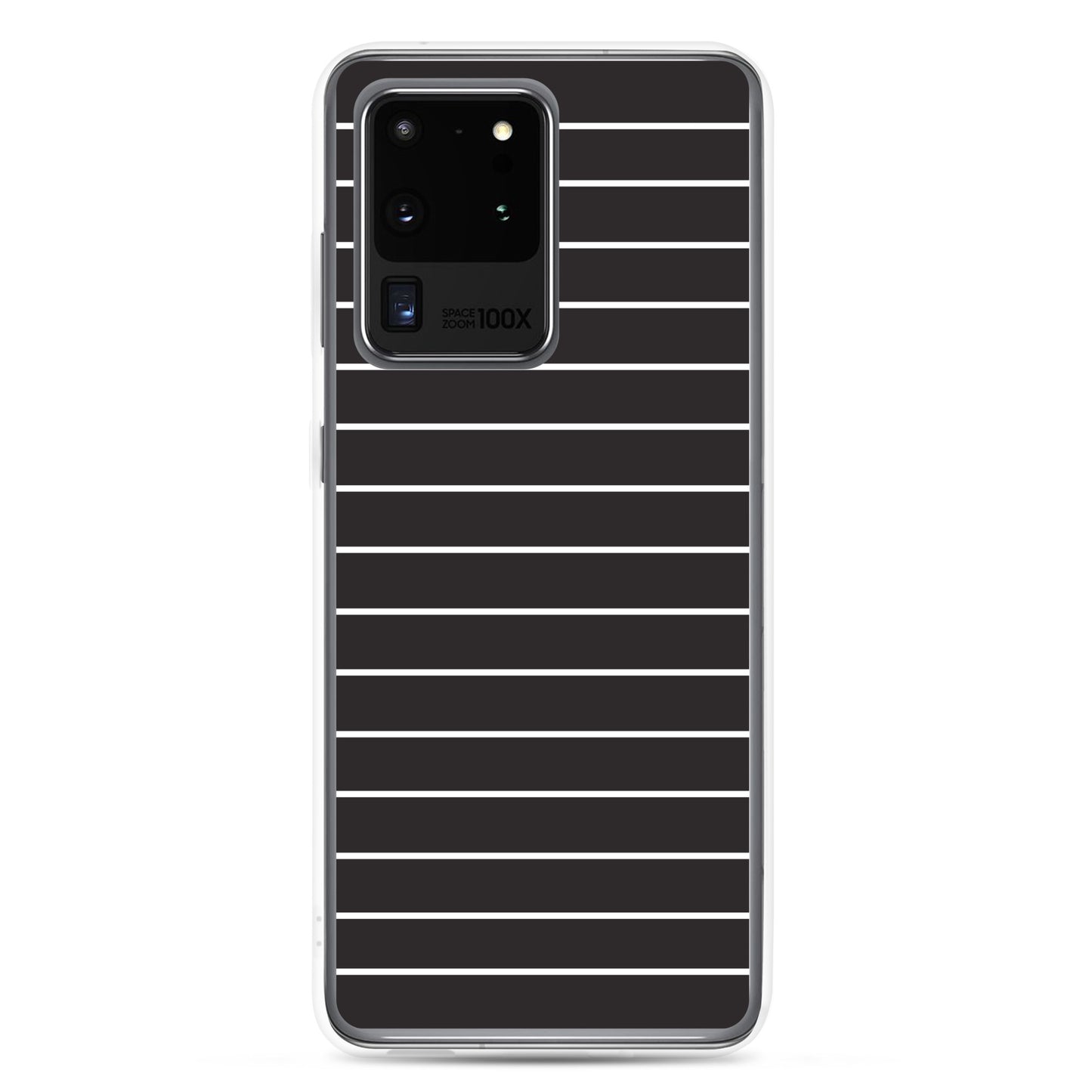 Black Stripes - Inspired By Taylor Swift - Sustainably Made Clear Case for Samsung®