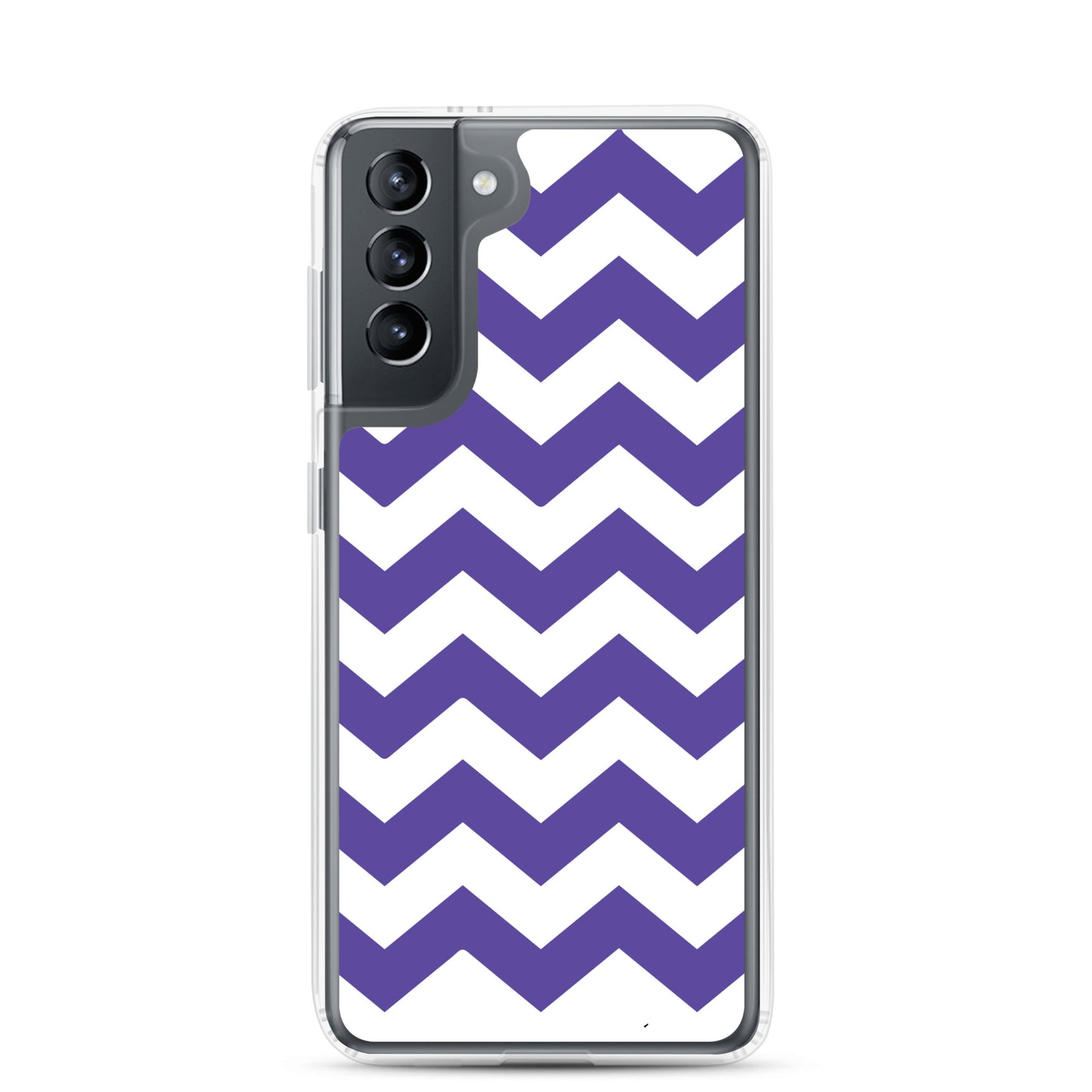 Blue Zigzag - Inspired By Harry Styles - Sustainably Made Clear Case for Samsung®