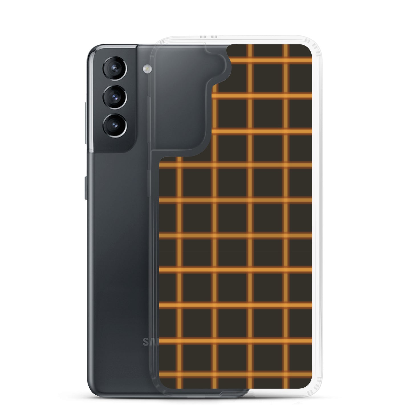 Classic tartan - Inspired By Taylor Swift - Sustainably Made Clear Case for Samsung®